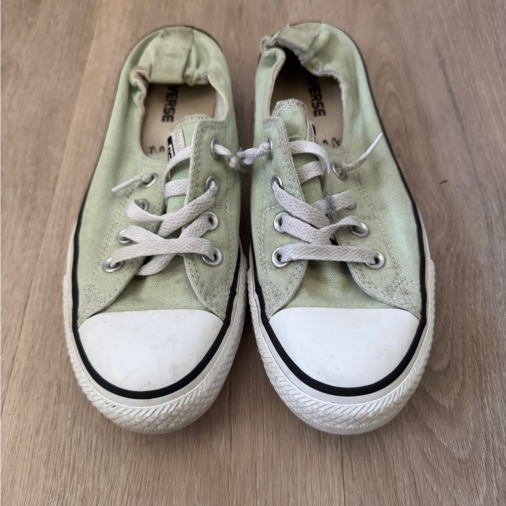 Converse Women’s Mint Slip On Sneakers